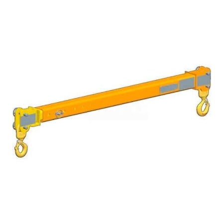 Machining & Welding By Olsen M&W 4-6' Spread Beam Telescoping Adjustable - 20,000 Lb. Capacity 12864